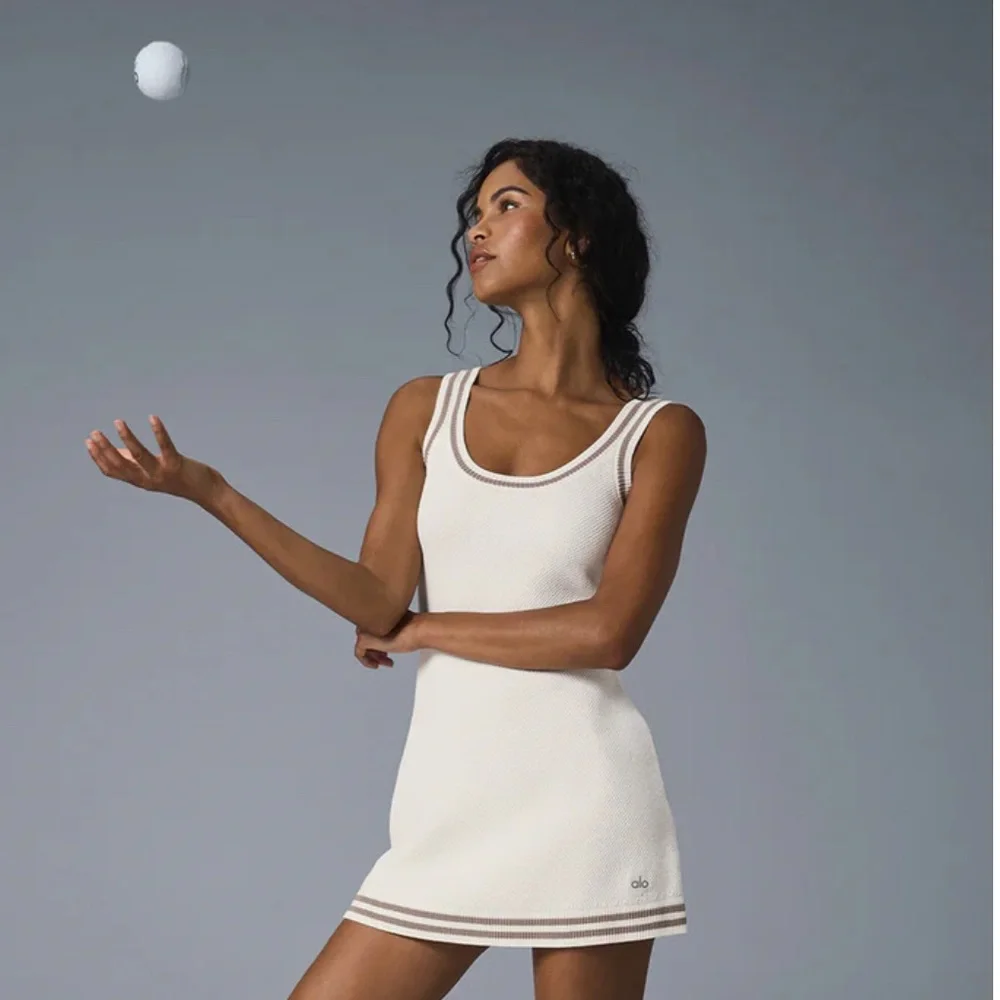 ALO Tennis Women's Dress Cream 🏓 - Picture 1 of 3
